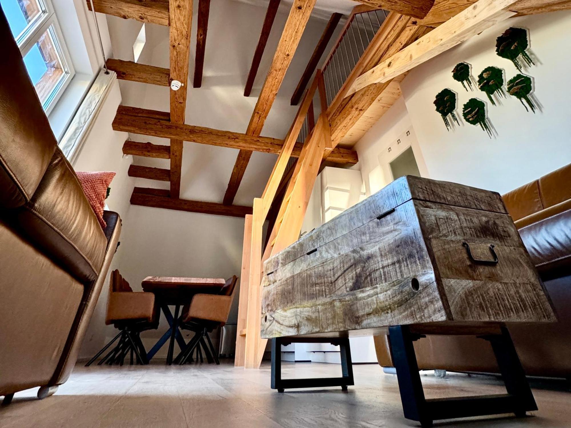 Wood World Luxury - Massage - Bergblick - Tranpolin- Parken Apartment มาร์คดอร์ฟ ภายนอก รูปภาพ