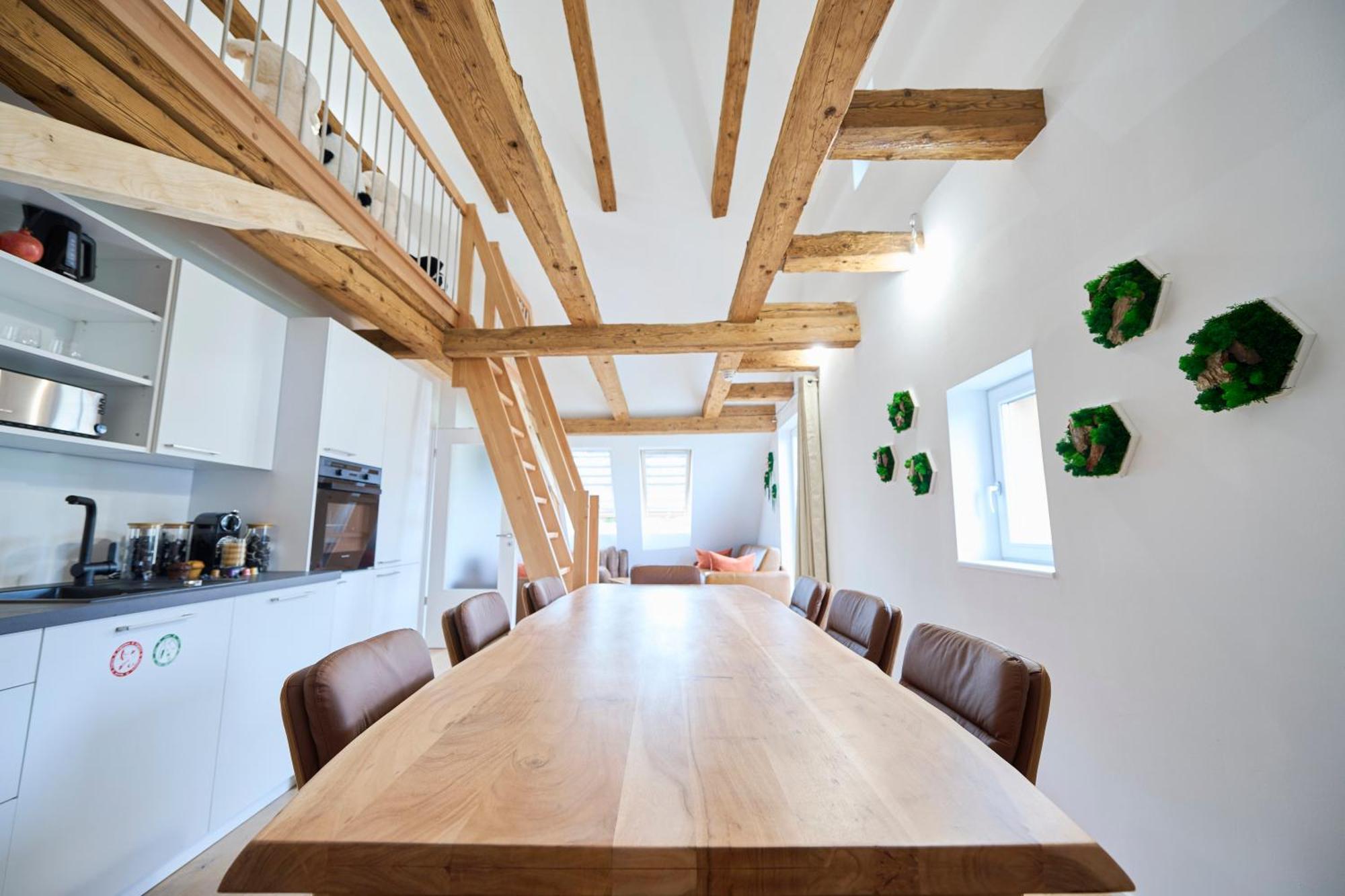 Wood World Luxury - Massage - Bergblick - Tranpolin- Parken Apartment มาร์คดอร์ฟ ภายนอก รูปภาพ
