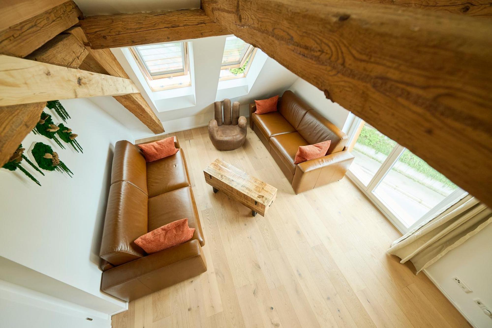 Wood World Luxury - Massage - Bergblick - Tranpolin- Parken Apartment มาร์คดอร์ฟ ภายนอก รูปภาพ